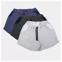 Imagem da promoção Kit Short Básico Feminino c/ 3 Peças - Básicos - agstho