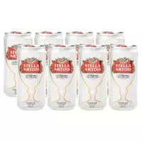 Imagem da promoção Cerveja Stella Artois Puro Malte - Premium American Lager 8 Unidades Lata 269ml