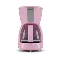 Imagem da promoção Cafeteira Britânia BCF15 Inox Rosa 15 Xícaras 550W