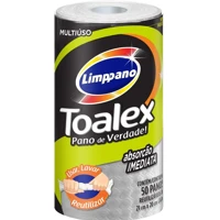 Imagem da oferta Pano Multiuso Limppano Toalex com 44 unidades