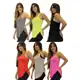 KIT 3 Regatas Tapa BumBum Fitness Academia em oferta