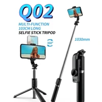 Imagem da promoção Tripé Giratório De 360 Graus Para Selfie Com Controle Remoto Sem Fio Stick