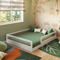 Imagem da promoção Cama Montessoriana de Casal Affetto Branco