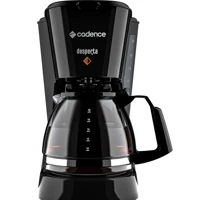 Imagem da promoção Cafeteira Elétrica Desperta Contrast Cadence 18X 110v 220v CAF338 Preto