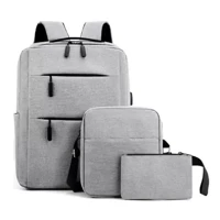 Imagem da promoção Kit Mochila Slim Para Notebook Executiva Escolar Faculdade