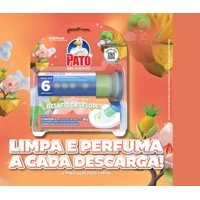 Imagem da promoção Pato Desodorizador Gel Adesivo Edição Limitada Desafio das Flores, Limpeza Banheiro, Vaso Sanitário