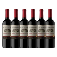 Imagem da promoção Kit Vinho Chileno Reservado Cabernet Sauvignon - 6 Garrafas