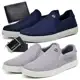 Kit 2 Tênis Masculino Slip On Sapatênis Casual Básico Polo Fran Com Carteira Cinto Bali em oferta