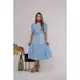 Vestido Gode Malha Canelada 3 marias feminino evangelico em oferta
