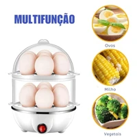 Imagem da promoção Cozedor Elétrico Multifuncional 3 em 1 - Cozinhe Ovos, Legumes e Mais de Forma Rápida e Segura 110V