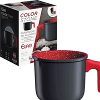 Imagem da promoção Fervedor ColorStone Antiaderente, 14 cm, Titânio, ALU8402-TI, Euro Home