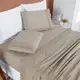 Jogo de Lençol 4 Peças King/Queen Size/Casal Padrão/Solteiro Percal 200 Fios Lese Bordado Inglês em oferta