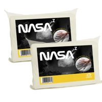 Imagem da promoção Kit 2 Travesseiro Nasa 14cm Altura Espuma Nasa Zz Antifungos - Lar Conforto