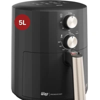 Imagem da promoção WAP Fritadeira Elétrica Air Fryer GRAND FAMILY 5 Litros, Temperatura Ajustável, Revestimento Antiade