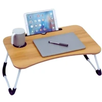 Imagem da promoção Mesa Mesinha Apoio Cama Sofá Suporte Notebook Tablet Copo Refeição Homi Office Dobrável - Nova Secul