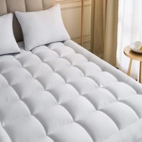 Imagem da promoção Colchão Protetor Pillow Top Percal 400 Fios Macio Alívio Coluna 650g