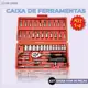 Kit de Ferramentas com 46 Peças + Maleta com Jogo de Soquete Reversível Catraca | Conjunto de Chaves em oferta