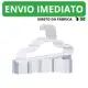 Cabide Adulto Acrílico Transparente Kit 50 Cabides Reforçado Organizar Roupas em oferta