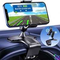 Imagem da promoção Suporte Para Celular Gps Carro Painel Retrovisor Veicular Universal Rotação 360 Graus Ajustável De T