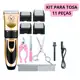 Ma´quina Para Tosar Cachorro Profissional Pet De Corte Cabelo Tosador de Ca~es Pet em oferta