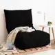 Futon Almofada Dobrável de Espuma Solteiro Preto - Emcompre Bf Colchões em oferta
