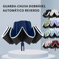 Imagem da promoção Guarda-chuva totalmente automático invertido de alta qualidade Proteção solar e contra a chuvacom 10