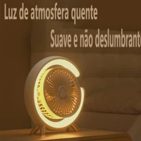 Imagem da promoção Aromaterapia De Ventilador Silencioso De Mesa, Luz Noturna