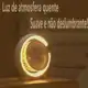 Aromaterapia De Ventilador Silencioso De Mesa, Luz Noturna em oferta