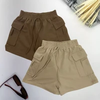 Imagem da promoção Kit 2 Peças Short Feminino Moletom Moletinho Shortinho Soltinho Confortável Algodão