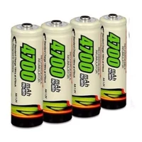 Imagem da promoção Kit 4 Pilhas recarregável AA 4700 / AAA 2700 mah