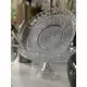 Prato Com Borda Retrô Para Bolo Pudim Torta De Vidro Com Pé 30 cm Resistente em oferta