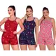 Kit 3 Pijamas Adultos Femininos Baby Doll Liganete Alcinha Estampado em oferta