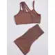 Conjunto Fitness Detalhe Em Tule (bermuda+top) em oferta
