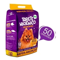 Imagem da promoção Tapete para Cachorro Higiênico Espaço De Bicho Pet 60x60cm 50 Unidades