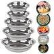 Conjunto Jogo 5 Tigelas Bacia Bowls Multiuso Em Inox Cozinha em oferta