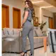 Conjunto Feminino Casual Sofisticado De Blusa Calça em Linho De Algodão Cores Verão 2023 Roupa Femin em oferta