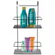 Suporte 2 Andares Porta Shampoo Encaixar No Box Banheiro Organizador Duplo - Vapet Vupet em oferta