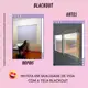 Cortina Blackout Persiana para portas e janelas de quarto, sala, cozinha escritório varanda em oferta
