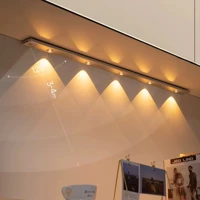 Imagem da promoção Luzes De Armário LED Ultra-Finas Sem Fio Magnéticas Multi-Funcionais Ajustáveis De 3 Cores Sensor Lâ
