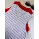 KIT 2 BLUSA REGATA FEMININA CANELADA TENDÊNCIA LISTRADA PREMIUM em oferta
