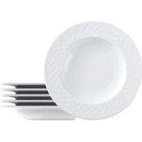 Imagem da promoção Kit Prato Fundo Tramontina Ingrid em Porcelana Decorada 23 cm 06 Peças