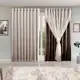 Cortina MADRI LUXO 3,00 x 2,50 c/ VOIL Branco - Decoração Quarto, Sala, Escritório, Janela em oferta