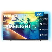 Imagem da promoção PHILIPS, Smart TV Ambilight 55" 4K, 55PUG8100/78, Comando de Voz, HDR10+/Dolby Atmos, VRR/ALLM, Blue