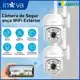 INOVA Kit Câmera segurança Prova D'água IP66 360° Visão Noturna Infravermelho 1080P Zoom em oferta