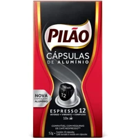 Imagem da promoção Café Pilão Extraforte Espresso 12, Caixa Com 10 Cápsulas de Alumínio