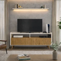 Imagem da promoção Rack Milano E&A TV Sala com Pés Retrô 1 Gaveteiro - Cores