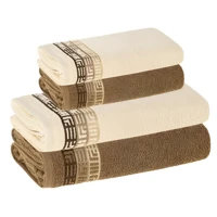 Imagem da promoção Jogo De Toalhas 4 Pçs Fio Cardado 100% Algodão Bosco Karsten