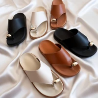 Imagem da promoção Sandália Feminina Papete Birken Luxo Rasteira Lançamento Verão Promoção