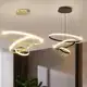 Lustre pra sala de jantar Lustre De Teto Nórdico De Luxo Lustre Para Sala De Jantar e Estar em oferta