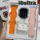 Smartwatch I8 Ultra Max /T800 Ultra 2 Em 1 c/Fone Bluetooth-Relógio Inteligente IWO 16 em oferta